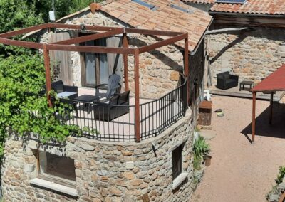 Gîte Un p'tit coin d'Ardèche - extérieurs